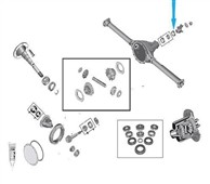 Simering pastorku 52070339AB Jeep Liberty KJ